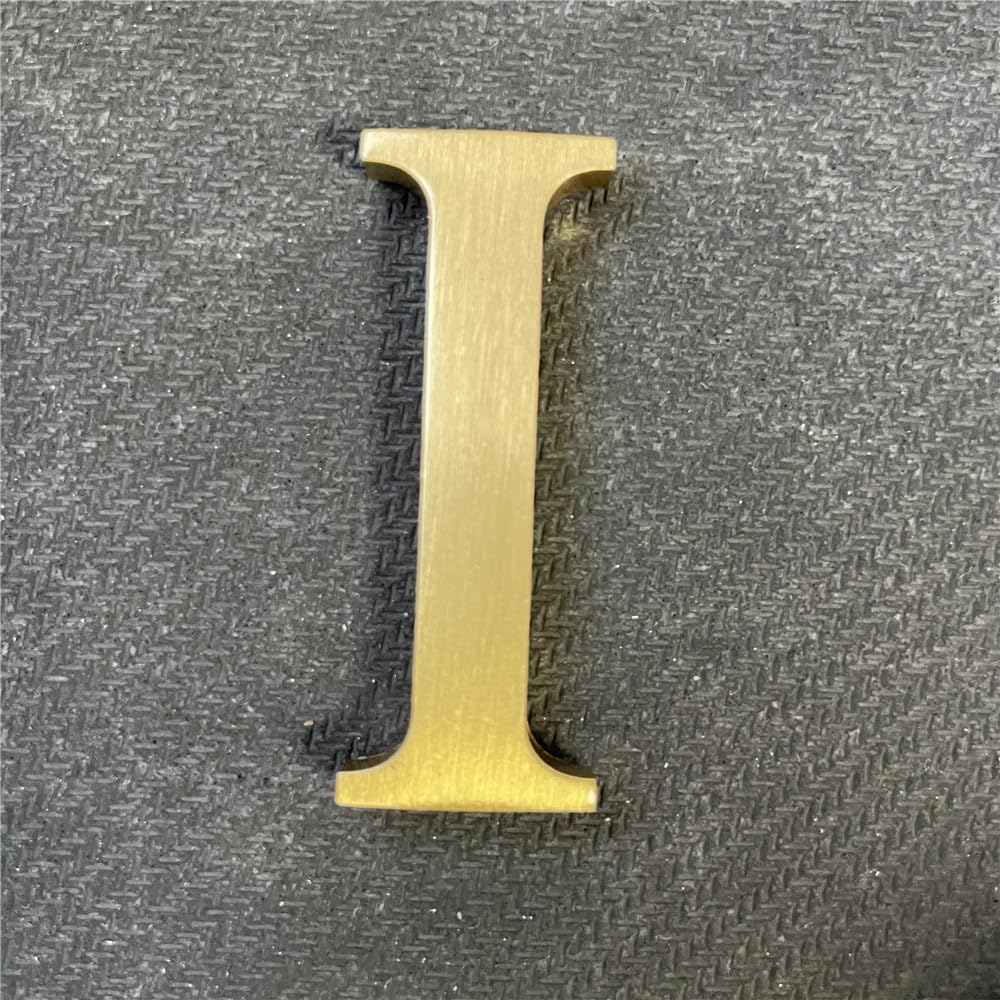 Amazon.com: 4.5CM Self Adhesive Solid Brass Letters Wall sticker